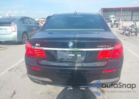 2010 BMW 750Li z USA, uszkodzony, nr VIN WBAKB8C54ACY64006